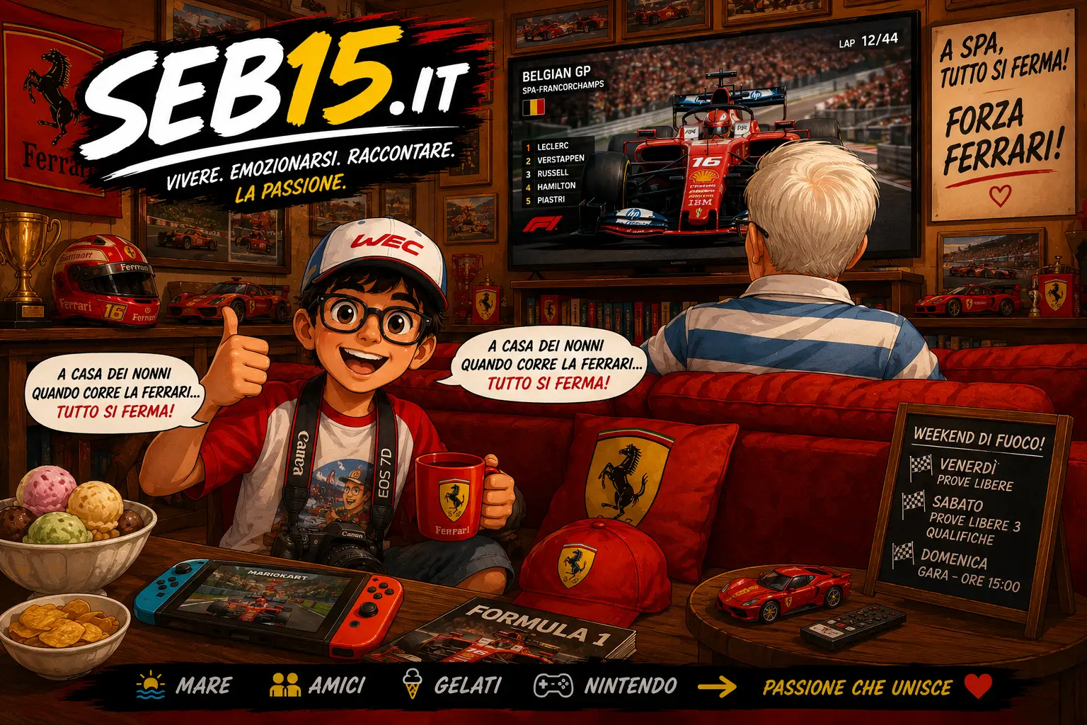 Per un po’ sono rimasto in silenzio… ma adesso si torna a parlare di Ferrari